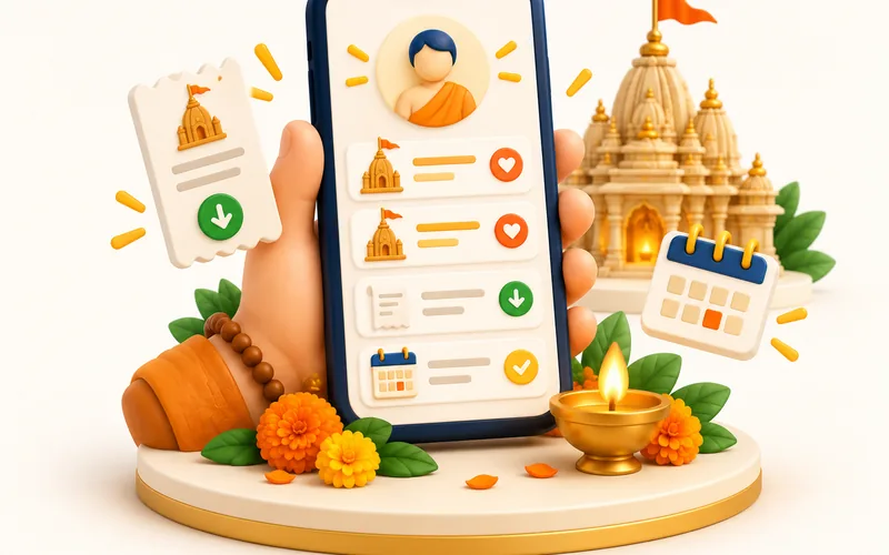 Devotee dashboard illustration